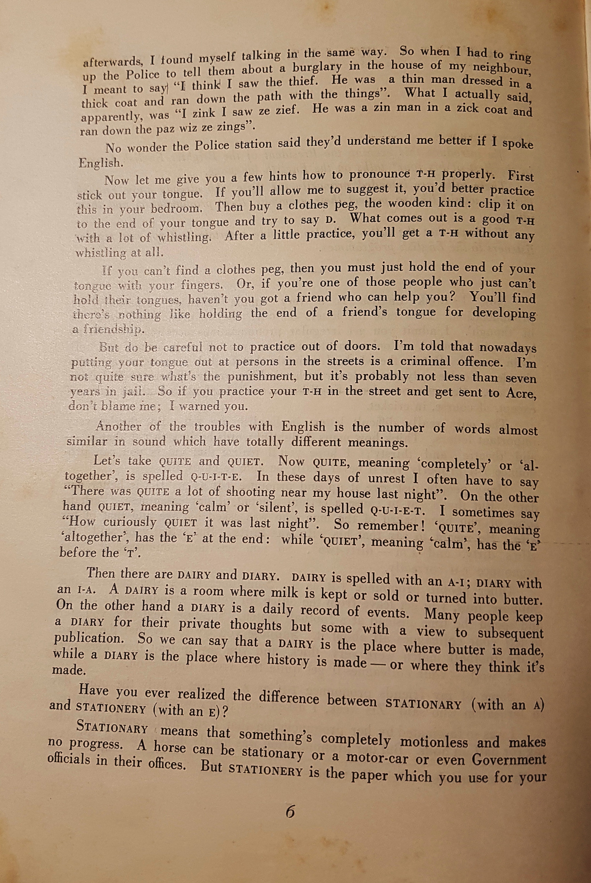   Photo: Let's Speak English  page 6
