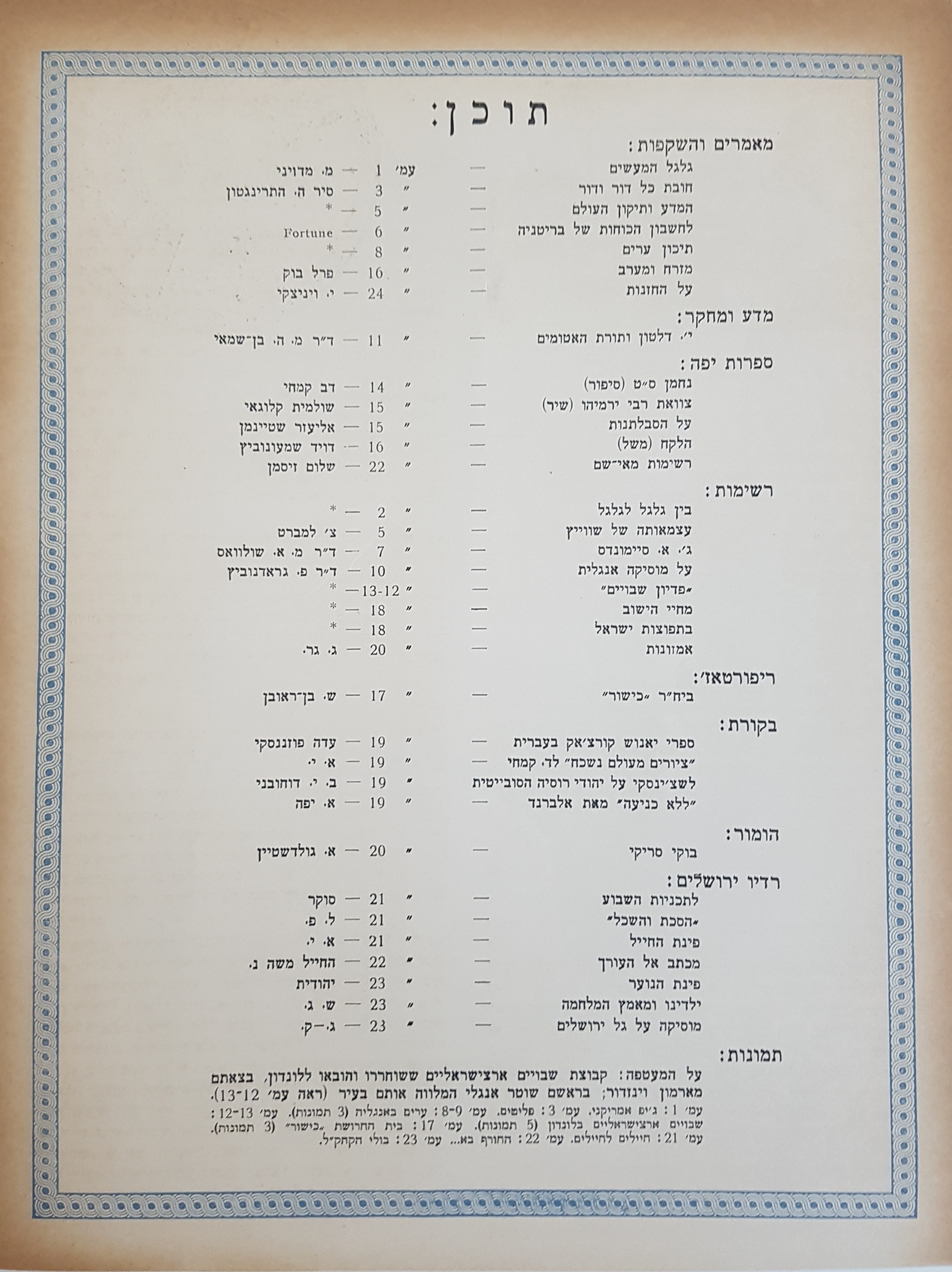   Photo: Inside Front Cover