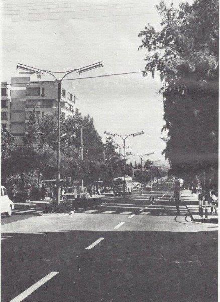  רחוב וייצמן - הרחוב המרכזי : צילום שחור ולבן