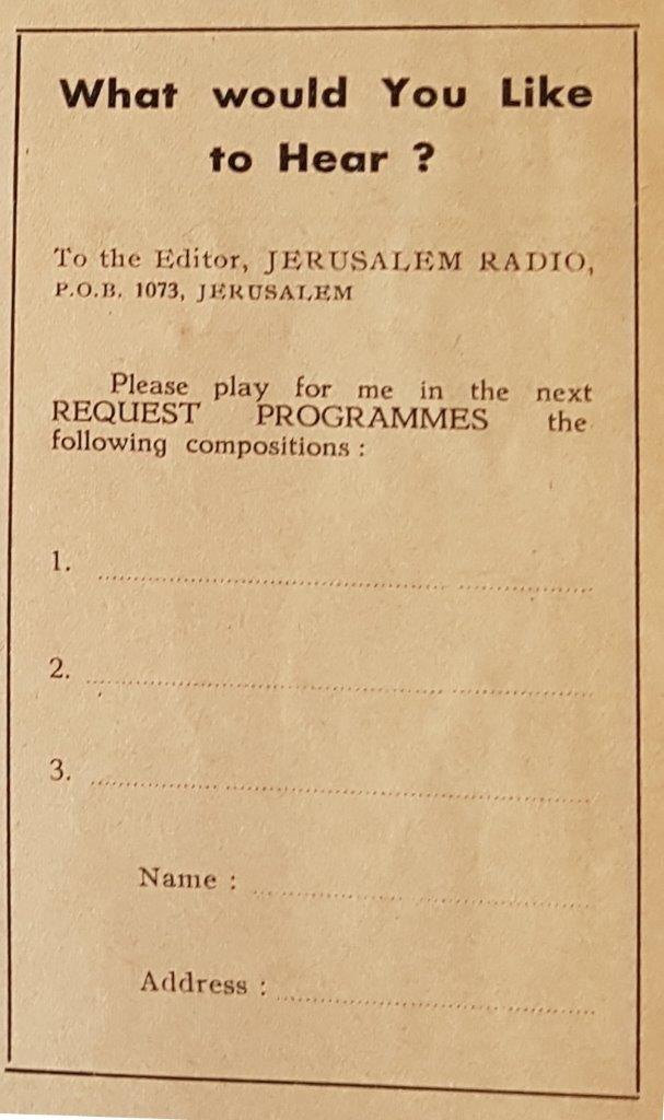 listeners requests form