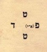 the symbol of the Doar, Telegraph, Telephone of Palestine (EretzIsrael)