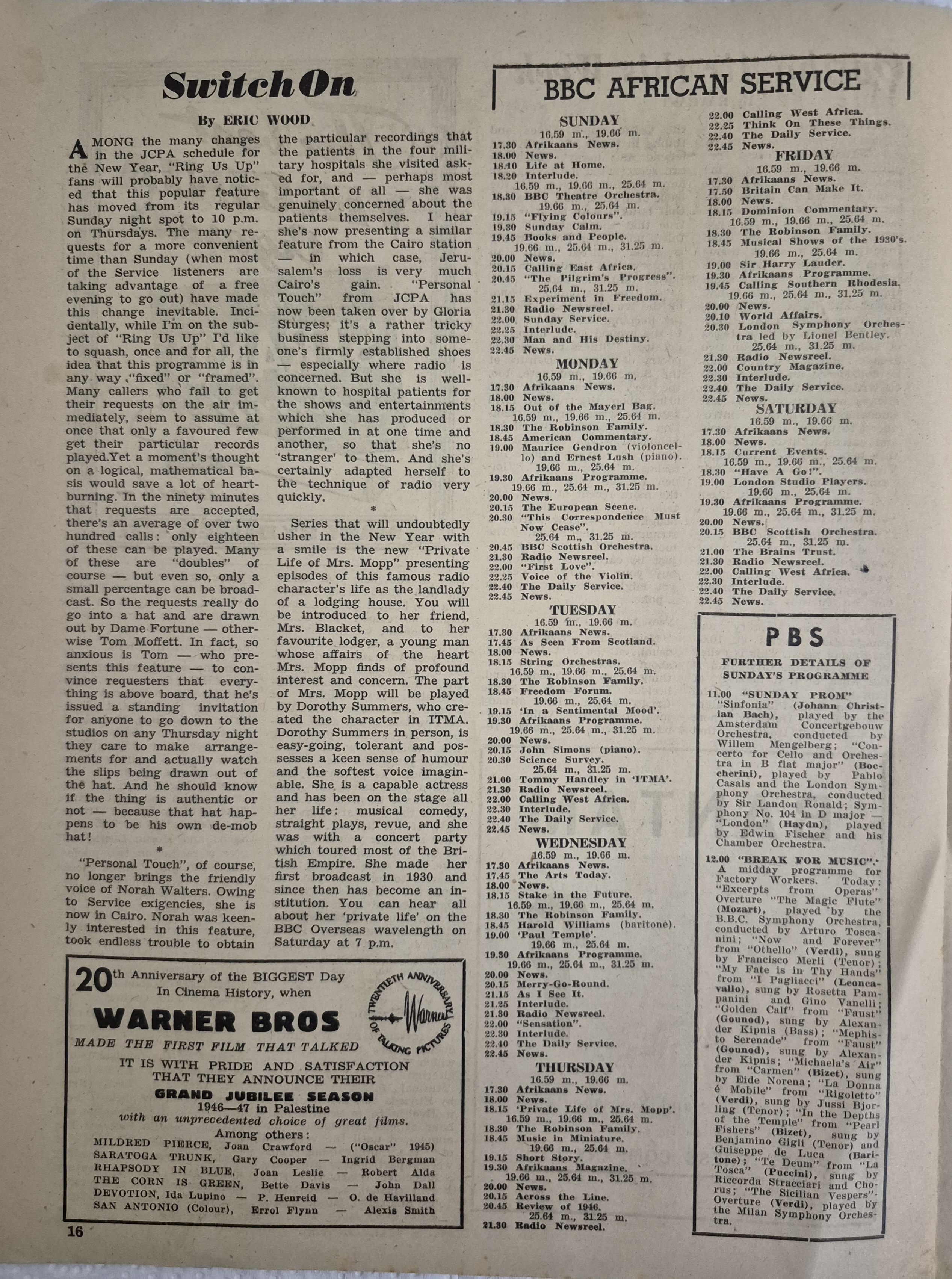   Photo: page 16