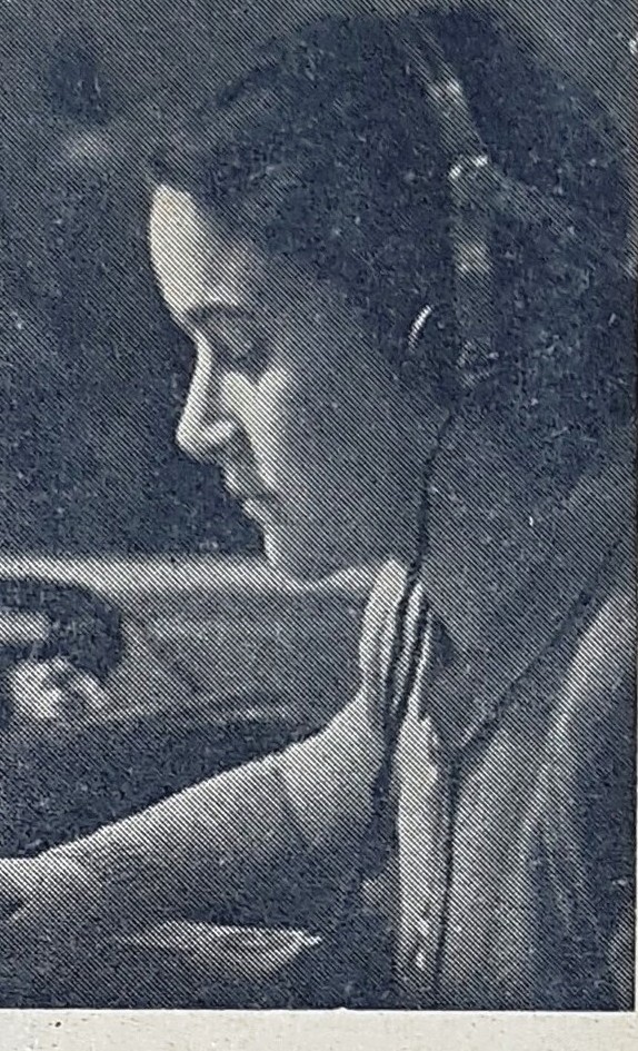 Ruth Shapiro, broadcasting for PBS 1945