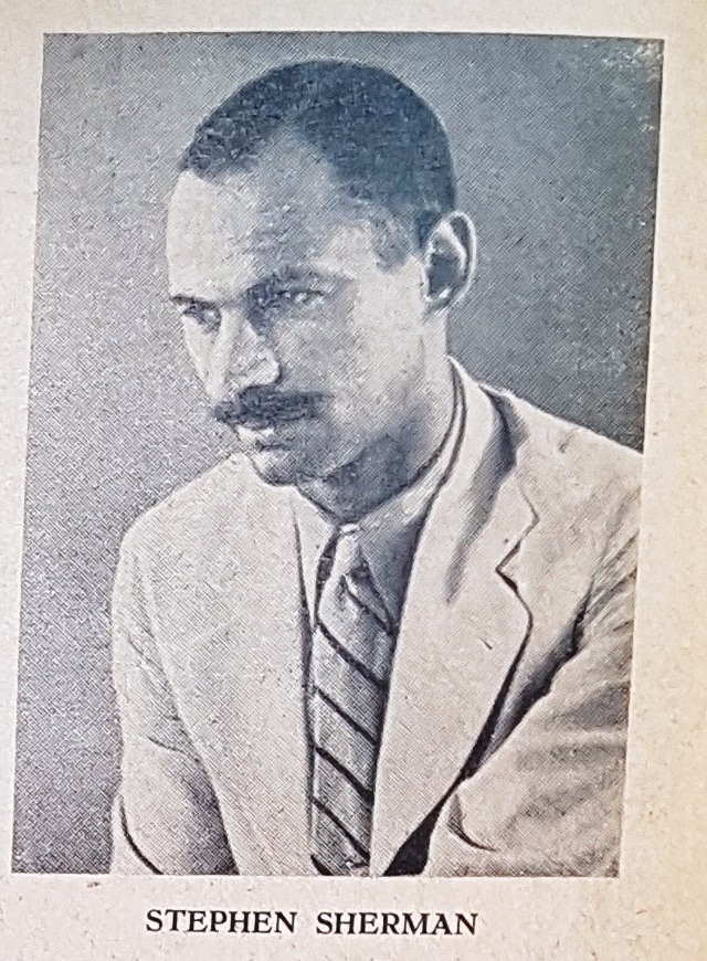 portrait of  Stephen Sherman, presenter of Listener's Bookshelf