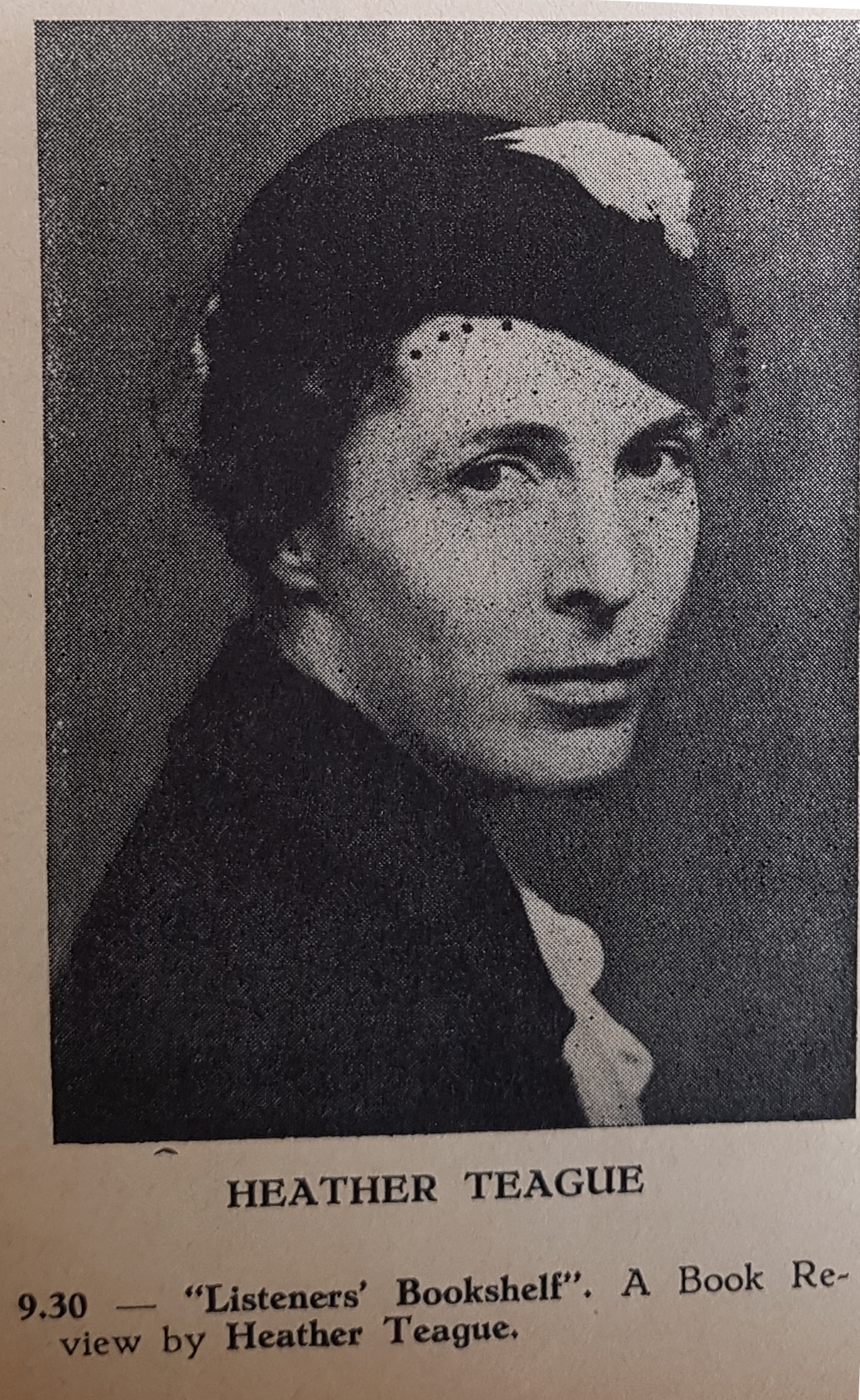 portrait of  Heather Teague, presenter of Listener's Bookshelf