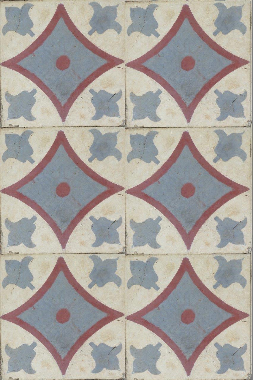 Floor tiles from Kfar Sava