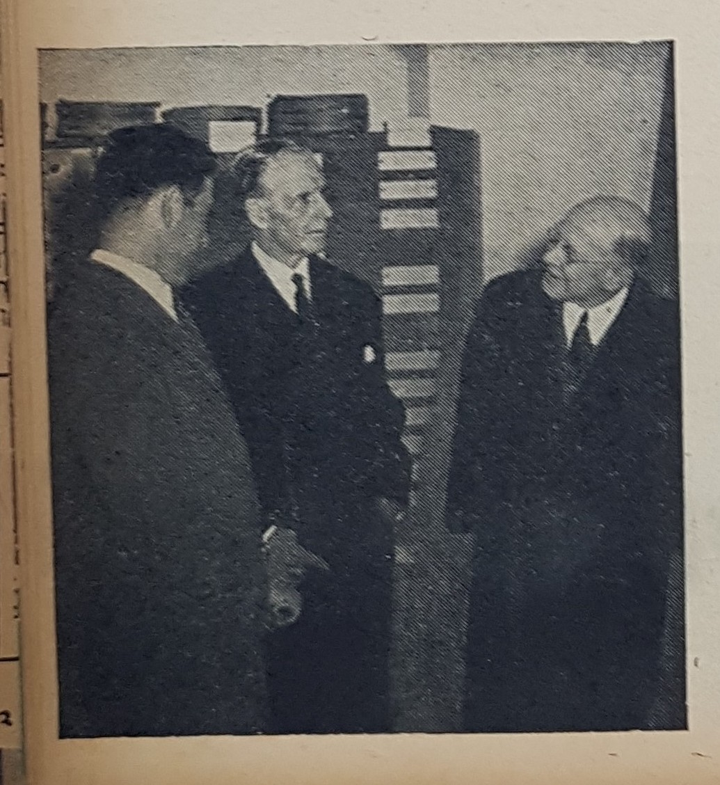  Edwin Samuel, Director of PBS; William Phillips; and Dr. Frank Aydelotte 